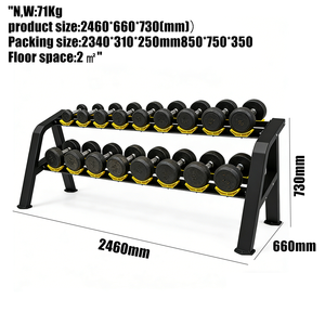 Support de Rangement pour Haltères de Gymnastique sur Mesure, <span class=keywords><strong>Prix</strong></span> d'Usine, Vente en Gros, Poids Libres Ajustables, Haltères Métalliques Commerciaux pour l'Entraînement - Product Image 3