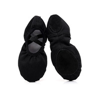 IStapromo, regalos, precio barato, zapatillas de Ballet de lona para niñas y mujeres, zapatos planos de baile