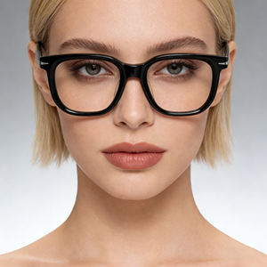 Gafas Ópticas de Acetato de Lujo Unisex, Montura de Gafas con Filtro de Luz Azul, Gafas de Moda con Bloqueo de Luz Azul, Venta al Por Mayor OEM de Alta Gama - Product Image 4
