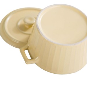 Juego de tarros de cerámica para especias con tapa, tamaño M, doble asa, apto para lavavajillas, para condimentos sólidos - Product Image 5