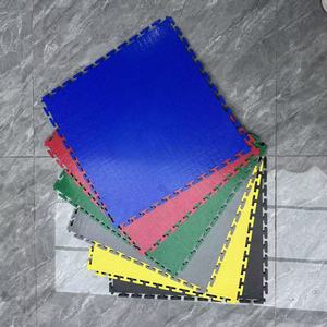 Piastrelle per Pavimenti da Garage Baona in PVC Resistente - Piastrelle Incastrabili Spesse 5mm in Nero/Grigio, per Officine <span class=keywords><strong>e</strong></span> Showroom - Product Image 5