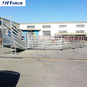 Tugas berat ternak Corral pagar gerbang dan kuda bulat pena panel pagar peternakan USA Metal Cattle panel pagar - Product Image 4