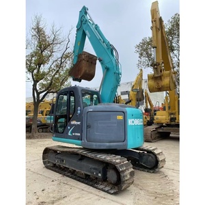 Excavatrice sur chenilles Kobelco SK125SR d'occasion, 12 tonnes, pelle hydraulique, équipement de construction importé - Product Image 2