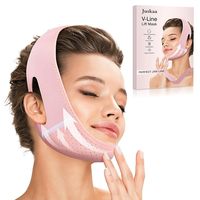 Réducteur double de menton V-Line Chin Cheek Lift up Band Bande anti-rides Sangle amincissante pour le visage Ceinture de levage du visage