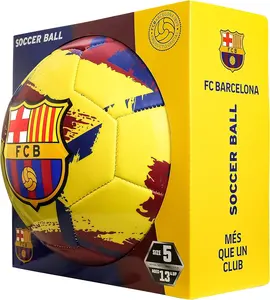 Bola de futebol de PU de PVC de alta qualidade, prática de futebol, partido esportivo ao ar livre pelotas de futebol de Messi