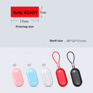 Double mousse de logo en caoutchouc photosensible pré-encré avec lanière pour jouet d'enseignants <span class=keywords><strong>Flash</strong></span> Stamp support de poignée en plastique pour une utilisation au bureau - Product Image 2