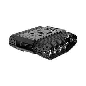 Encoder di assorbimento degli urti del motore a corrente continua del telaio del Robot Smart Car Full-Metal fai da te - Product Image 1