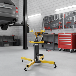 Professional <strong>Hydraulic</strong> Gearbox <strong>Jack</strong> 0.6T 360 Rotating Foot Pedal Double Section Cylinder Steel Construction for <strong>Car</strong> Lifting - Product Image 2