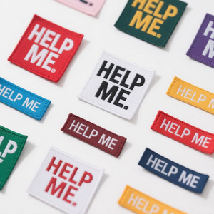 <span class=keywords><strong>Etichette</strong></span> Personalizzate di Lusso Morbide e Lucide <span class=keywords><strong>per</strong></span> <span class=keywords><strong>Abbigliamento</strong></span>, <span class=keywords><strong>Etichette</strong></span> Tessute con Piegatura Centrale o Finale <span class=keywords><strong>per</strong></span> Accessori di <span class=keywords><strong>Abbigliamento</strong></span> - Product Image 2