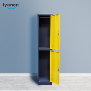 סין IYANEN מותאם אישית עיצובים פלדה almari שחייה בריכת ארון בגדים משומשים אחסון 3 דלתות חדר כושר הלבשה פלדה