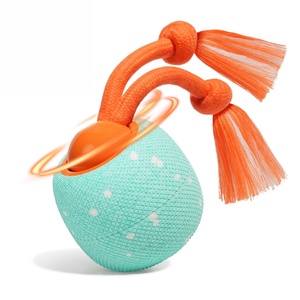 Jouet interactif pour chien révolutionnaire avec mise à niveau des matériaux, toupie automatique Wicked Ball Rolly - Product Image 1
