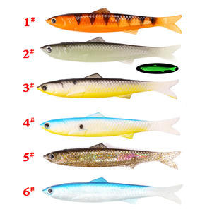 Señuelo de pesca suave XY-120 de 130 mm y 12,7 g, recubierto de aluminio, para agua media, para pesca de peces de agua dulce. - Product Image 3