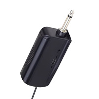 Microphones sans fil double type C polyvalents en gros, bande U, corps métallique, omnidirectionnels, haute fidélité, pour karaoké extérieur et domestique