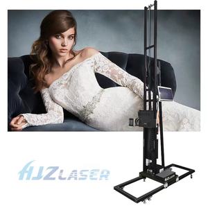 CMYKW rentable sur le verre de béton et jet d'encre de <span class=keywords><strong>vernis</strong></span> numérique en céramique pour dessiner des images Machine d'impression murale 3D UV - Product Image 3