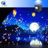Dôme astronomique gonflable professionnel de 7 m pour planétarium mobile, avec ventilateur intégré et fermeture éclair, idéal pour l'école et l'extérieur 3D