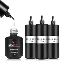Gel de base en caoutchouc pour salon de manucure, haute élasticité, longue durée, sans HEMA, professionnel, 500g 1Kg en vrac, avec logo personnalisé