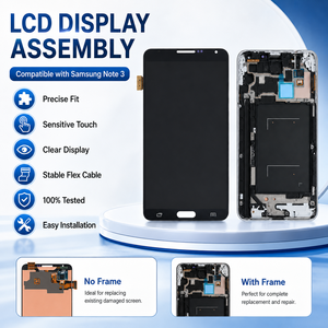 Display LCD di Alta Qualità per <span class=keywords><strong>Samsung</strong></span> Galaxy <span class=keywords><strong>Note</strong></span> <span class=keywords><strong>3</strong></span>, Schermo per Telefono Cellulare <span class=keywords><strong>Samsung</strong></span> <span class=keywords><strong>Note</strong></span> <span class=keywords><strong>3</strong></span> - Product Image 4
