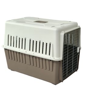 पालतू वाहक एयरलाइन शिपिंग ने प्लास्टिक कुत्ते परिवहन बॉक्स पालतू पिंजरों बैग वाहक और यात्रा क्रेट्स केनेल - Product Image 5