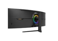 Moniteur de jeu LCD incurvé 5K 49 pouces 1 ms 120/180/240 Hz Adaptive Sync/Low Blue Light Écran PC avec support de levage et de rotation