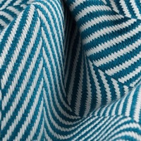 Tela de tapicería de espiga tejida de algodón 100%, Material textil para el hogar, paños con patrón de tejido personalizado, reutilizable sostenible
