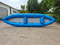 Kayak gonflable double personnalisé en usine, haut de gamme et léger, d'excellente qualité