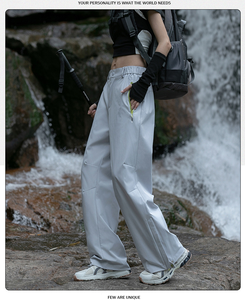 <span class=keywords><strong>Pantalon</strong></span> d'escalade respirant taille haute à séchage rapide pour femmes-<span class=keywords><strong>Pantalon</strong></span> de sport de plein air décontracté <span class=keywords><strong>imperméable</strong></span> coupe-vent mince pour la <span class=keywords><strong>randonnée</strong></span> - Product Image 6