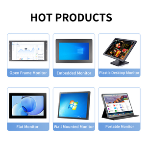 Mở khung 10.11 1.6 13.3 15.6 18.5 21.5 23.8 inch VESA Kim Loại màn hình treo tường cảm ứng công nghiệp Màn hình LCD hiển thị - Product Image 5