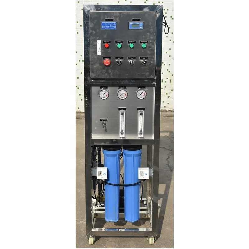 Máquina purificadora de agua de pequeña escala para el hogar, planta Ro doméstica, portátil, juvenil, China, 125lph