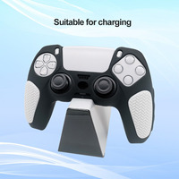 Vente flash - Housse de protection en silicone antidérapante pour manette PlayStation 5 PS5 - Housse ultra-adhérente