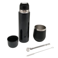 Argentine vente chaude yerba mate ballon thermique et gourde, coffret cadeau tasse thermique