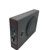 Chine subwoofers de voiture 10 pouces style bon marché actif plat woofer de haute qualité subwoofer de voiture mince avec tweeter