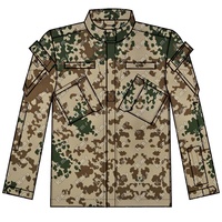 KMS Camo Ensemble de vêtements tactiques de plein air personnalisés Homme Formation Rip-stop Camouflage allemand ACU Uniforme tactique