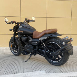 Nouveauté YY400-5 Moteur refroidi par eau 400CC Cylindre en <span class=keywords><strong>V</strong></span> Vitesse maximale 180 km/h <span class=keywords><strong>Moto</strong></span> rétro à essence tout-terrain en vente - Product Image 6