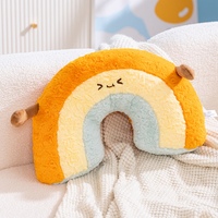 Coussins en peluche en forme de soleil, de lune et de nuage de la série Weather, doux et confortables pour la décoration de la maison
