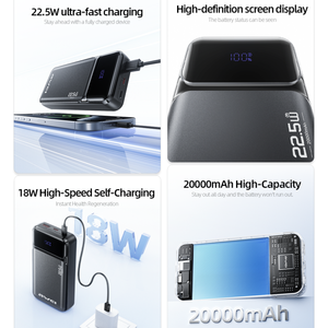 Power Bank AWEI a Ricarica Super Veloce 20000mAh 20W con Tecnologia PD e QC - Product Image 4
