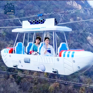 Teleférico Metálico para Aventuras al Aire Libre, Vía Aérea Turística para Viajes y Excursiones - Product Image 1