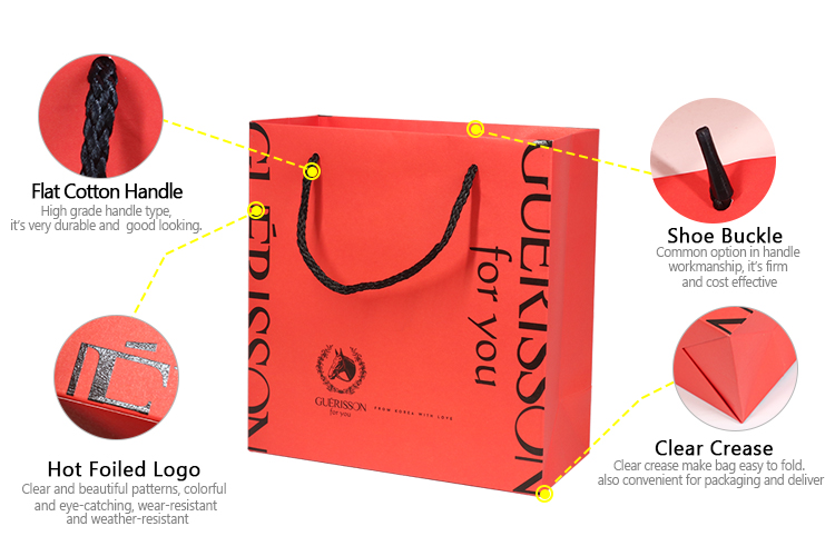 Best Selling Popular Design Clothes Packaging Luxury Shopping Paper Gift Bags With Handles