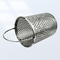 Filtre tubulaire perforé en acier inoxydable haute température et haute pression, support de filtre personnalisé, tubes en maille