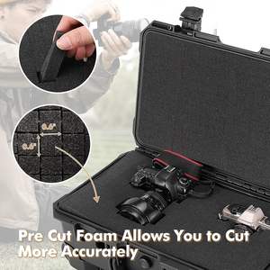 Doublures en <span class=keywords><strong>mousse</strong></span> personnalisées Effet protecteur protégeant les articles fragiles Ininflammable de l'insert d'emballage en <span class=keywords><strong>mousse</strong></span> - Product Image 4