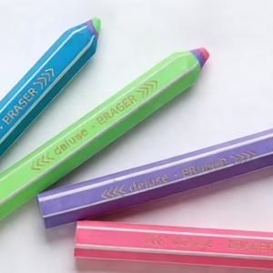 Gommes en caoutchouc en forme de crayon au design créatif, de bonne qualité, vente chaude 2026, gommes adorables avec forme et logo personnalisés - Product Image 2