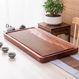 Bandeja de té de madera de palisandro, tamaño grande, duradera, para juego de té Kung Fu, uso doméstico - Product Image 1