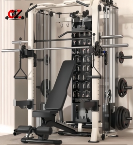 Máquina Smith Comercial CZFIT de Acero al Carbono, Estructura Multifuncional para Ejercitar Todas las Partes del Cuerpo (para Gimnasios) - Product Image 1