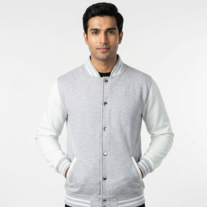 Vestes varsity de qualité supérieure OEM, manteaux bomber personnalisés brodés en gros pour les équipes universitaires, les écoles et les clubs sportifs - Product Image 1