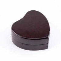 Boîtes à bijoux rectangulaires en bois faites à la main, prix clair, nouvelle boîte à bijoux en bois