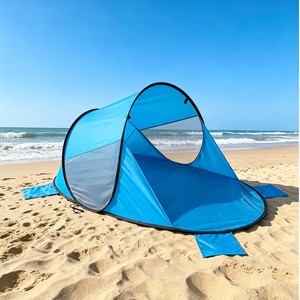 Tenda da Campeggio Istantanea di Alta Qualità per <span class=keywords><strong>4</strong></span> Persone, Quattro Stagioni, Doppio Strato, Pali in Fibra di Vetro, UPF 50+, Impermeabile, con Rete, Tenda Pop-Up per il Sole - Product Image 4
