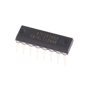 QZ BOM 74LS139 Circuito Integrado Lógico Original Nuevo, DECODER/DEMUX 1X2:<span class=keywords><strong>4</strong></span> 16DIP SN74LS139AN - Product Image 2