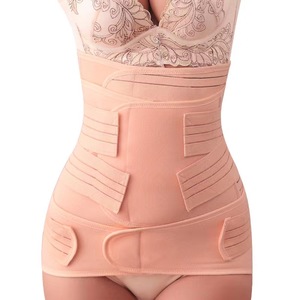 3 en 1 Supports de maternité post-partum <span class=keywords><strong>Ceinture</strong></span> amincissante <span class=keywords><strong>Ceinture</strong></span> de soutien du ventre pour la taille du ventre et du bassin Vêtements de forme pour femmes - Product Image 4