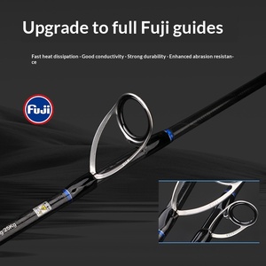 Canne à pêche professionnelle ROLLFISH LT Fuji Guide Solid Core 1.5 sections <span class=keywords><strong>super</strong></span> rigide en fibre de carbone pour la pêche en mer et le jigging en bateau - Product Image 4