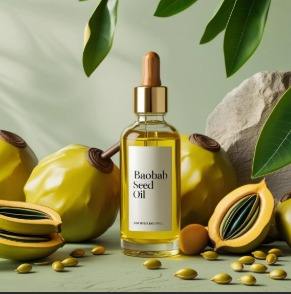 Aceite de Baobab 100% Puro Prensado en Frío, Rico en Vitaminas para Todo Tipo de Piel, Aroma Dulce e Hidratación Profunda - Product Image 2