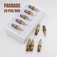 316 RVS Tattoo Cartridge Naald 0.30mm 0.35mm Wegwerp Naaldcartridge voor Tatoeëren
